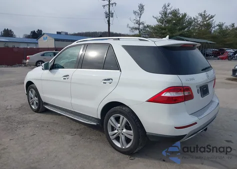 2015 Mercedes-Benz Ml 350 4Matic from USA, damaged, VIN 4JGDA5HB1FA606245